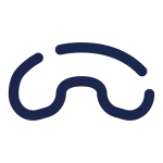 End Call Rounded SVG Icon